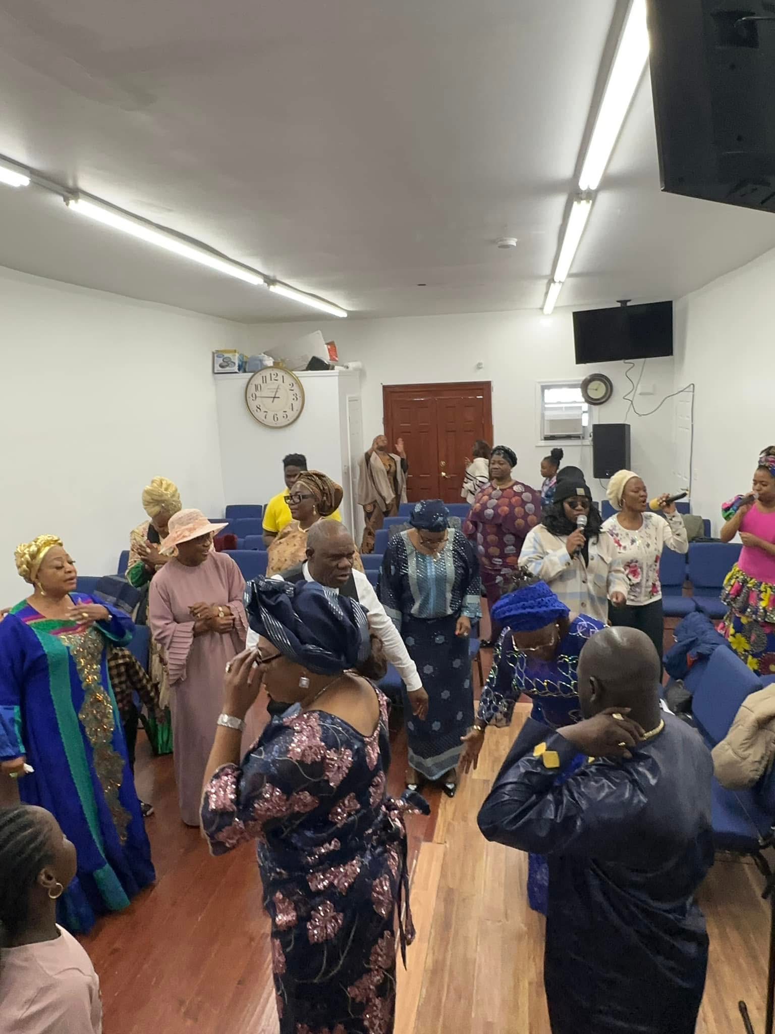 Church worship gathering